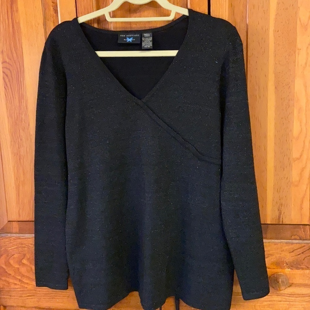 New Additions Maternity Vneck Sweater CareerCasual